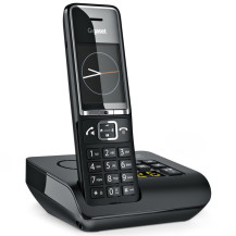 GIGASET COMFORT 550A (NERO) - TELEFONO CORDLESS CON SEGRETERIA E VIVAVOCE SIECOMFORT550A