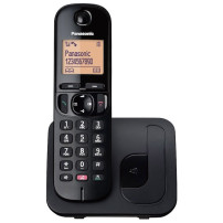 PANASONIC KX-TGC250JTB BLACK - TELEFONO CORDLESS SINGOLO - VIVAVOCE PANKXTGC250JTB