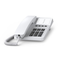 GIGASET DESK 400 (BIANCO) - TELEFONO CORDED - COMPATIBILE CENTRALINI TELEFONICI E APPARECCHI ACUSTICI SIEDESK400W