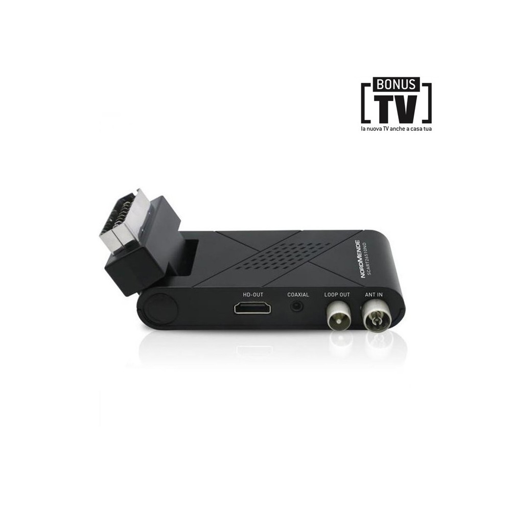 NORDMENDE SCART 26510ND - DECODER DVB-T2 HD - MAIN10 - H265 HEVC - USB NORSCART26510ND