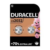 DURACELL CR2032 BLISTER 2 BATTERIE - master carton da 10 blister DURCR2032