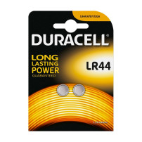DURACELL LR44 BLISTER 2 BATTERIE - master carton da 10 blister DURLR44