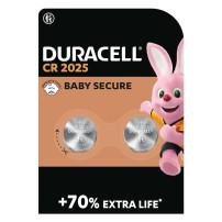 DURACELL CR2025 - BATTERIA A MONETA AL LITIO - master carton da 10 blister DURCR2025
