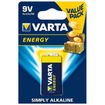 VARTA BLISTER 1 BATTERIA 9V ENERGY - MASTER CARTON DA 10 PZ VAR-9V-10