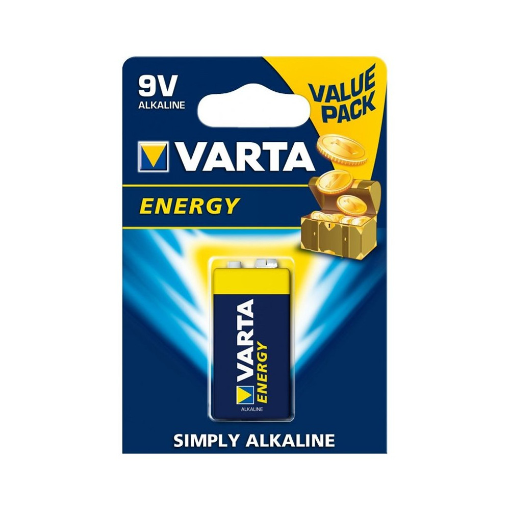 VARTA BLISTER 1 BATTERIA 9V ENERGY - MASTER CARTON DA 10 PZ VAR-9V-10