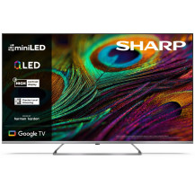 SHARP 55JP7265E - 55"" GOOGLE TV MINILED QLED 4K -  FRAMELESS - HARMAN / KARDON - AUDIO DOLBY DIGITAL+ / DTS HD - CHROMECAST - S