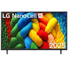 LG 43NANO80AB - 43"" SMART TV NANOCELL 4K - BLACK - EU LG43NANO80