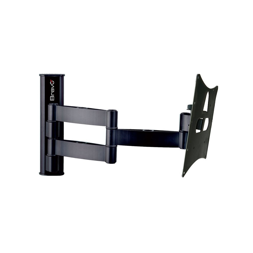 BRAVO LCD 10 - STAFFA A MURO A 3 SNODI PER TV 23""/40"" - MAX 20 KG - VESA 100/200 BRALCD10