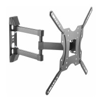 BRAVO BR-LED 41 - STAFFA A MURO A 3 SNODI PER TV 32""/55"" - MAX 30 KG - VESA 100/400 BRABRLED41