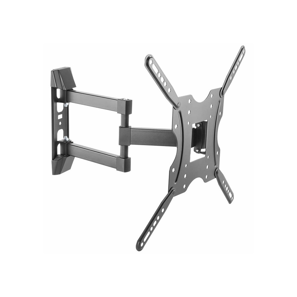 BRAVO BR-LED 41 - STAFFA A MURO A 3 SNODI PER TV 32""/55"" - MAX 30 KG - VESA 100/400 BRABRLED41