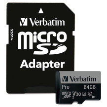 VERBATIM 47042 - MICRO SD 64 GB CLASSE 10 U3 VER47042/64GB