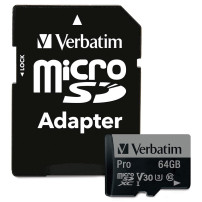 VERBATIM 47042 - MICRO SD 64 GB CLASSE 10 U3 VER47042/64GB