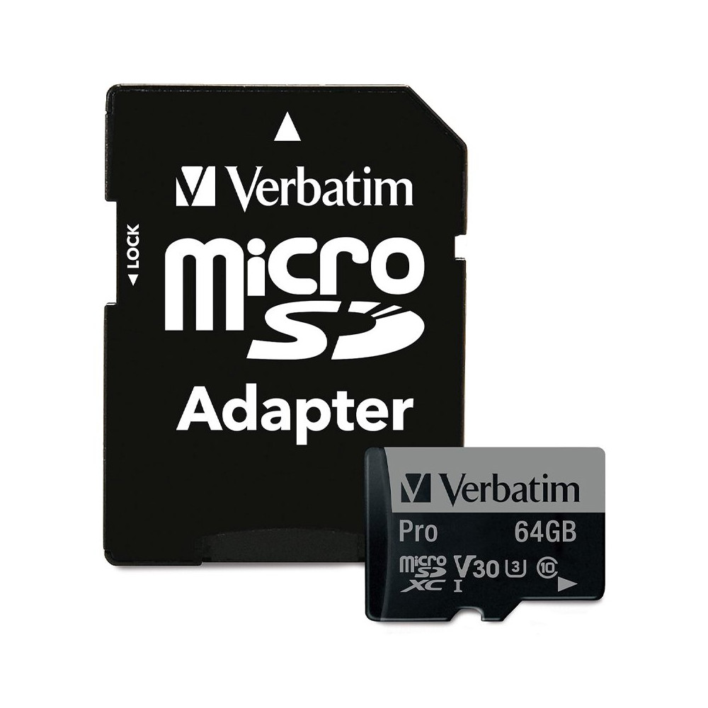 VERBATIM 47042 - MICRO SD 64 GB CLASSE 10 U3 VER47042/64GB