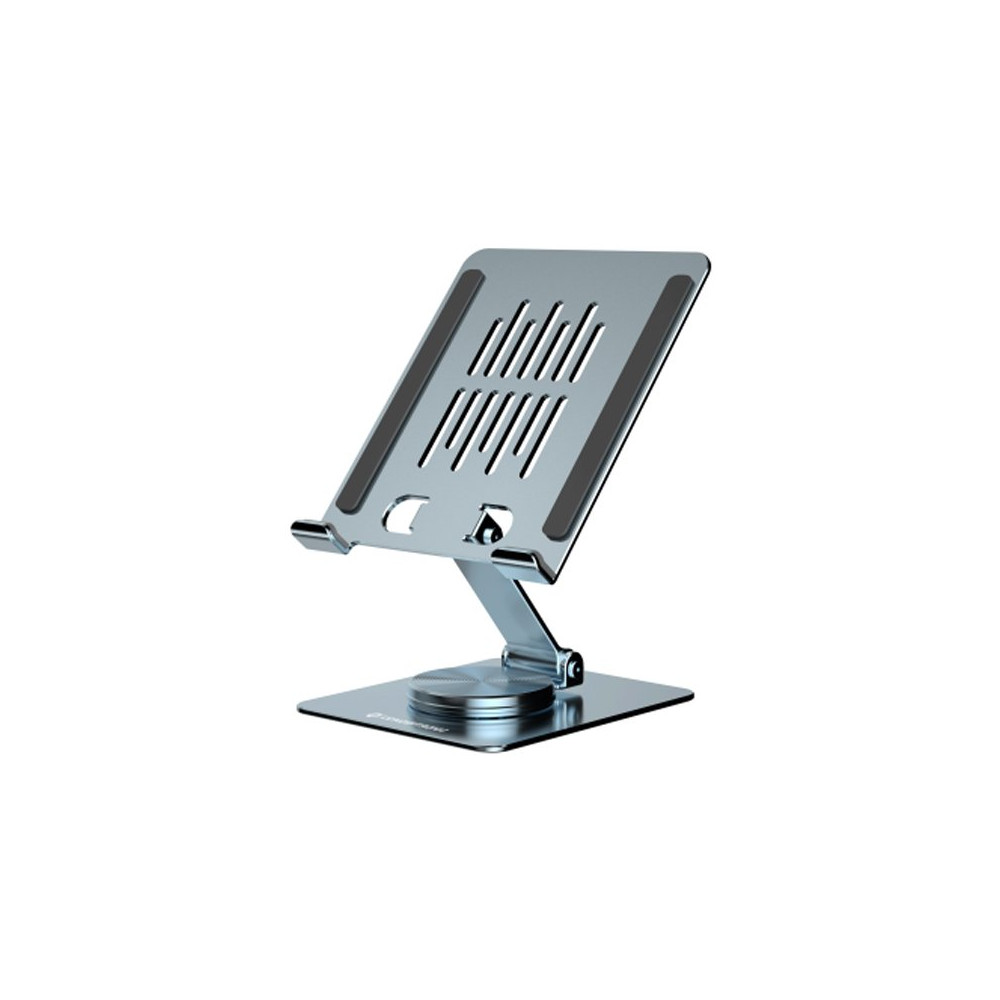 CONCEPTRONIC THANA09G - SUPPORTO TABLET IN ALLUMINIO - BASE GIREVOLE - H REGOLABILE CONTHANA09G