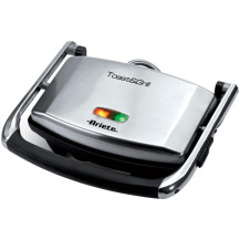 ARIETE TOAST & GRILL SLIM (1911/10) - PIASTRA ELETTRICA ANTIADERENTE - CHIUSURA SALVASPAZIO - 1000W ARI1911