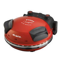 ARIETE FORNO PIZZA ROSSO (0909/10) -  PISTRA IN PIETRA REFRATTARIA - 5 LIVELLI COTTURA - 1200W ARI909