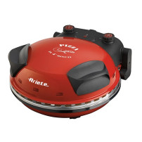 ARIETE FORNO PIZZA ROSSO (0909/10) -  PISTRA IN PIETRA REFRATTARIA - 5 LIVELLI COTTURA - 1200W ARI909