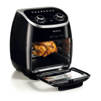 ARIETE AIRY FRYER OVEN (4619) - FRIGGITRICE AD ARIA E FORNO ELETTRICO - 11L - FUNZIONE GIRARROSTO - TIMER 60 MIN - 2000W ARI4619