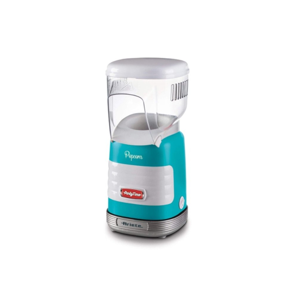 ARIETE POP CORN CELESTE (PARTY TIME) (2956/01) - MACCHINA PER POP CORN - DESIGN VINTAGE - 1100W ARI2956