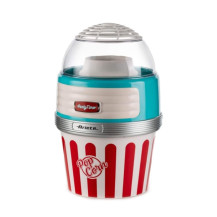 ARIETE POP CORN XL CELESTE (PARTY TIME) (2957/01) - MACCHINA PER POP CORN - DESIGN VINTAGE - 1100W ARI2957