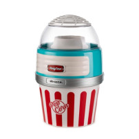 ARIETE POP CORN XL CELESTE (PARTY TIME) (2957/01) - MACCHINA PER POP CORN - DESIGN VINTAGE - 1100W ARI2957