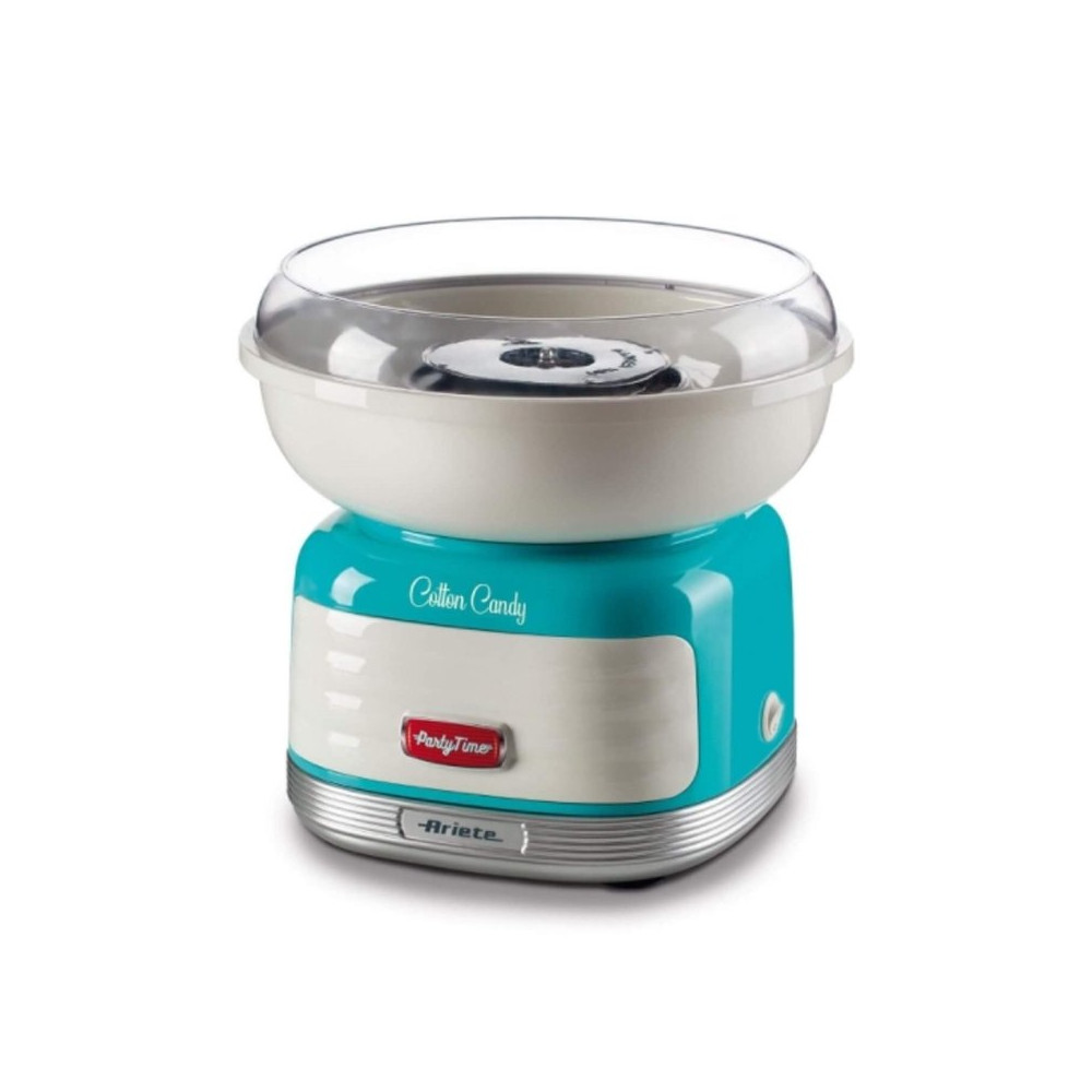 ARIETE COTTON CANDY CELESTE (PARTY TIME) (2973/01) - MACCHINA PER ZUCCHERO FILATO - DESIGN VINTAGE - 450W ARI2973