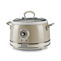 ARIETE CUOCIRISO VINTAGE BEIGE (2904/03) - 5 FUNZIONI COTTURA - 3.5LT (RISO 1.8LT) - 700W ARI2904/03