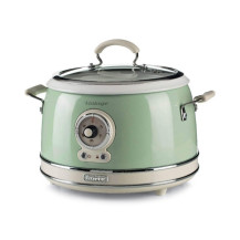ARIETE CUOCIRISO VINTAGE VERDE (2904/04) - 5 FUNZIONI COTTURA - 3.5LT (RISO 1.8LT) - 700W ARI2904/04