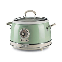 ARIETE CUOCIRISO VINTAGE VERDE (2904/04) - 5 FUNZIONI COTTURA - 3.5LT (RISO 1.8LT) - 700W ARI2904/04