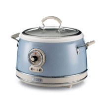 ARIETE CUOCIRISO VINTAGE CELESTE (2904/05) - 5 FUNZIONI COTTURA - 3.5LT (RISO 1.8LT) - 700W ARI2904/05