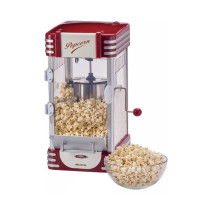 ARIETE POP CORN POPPER XL (PARTY TIME) (2953/00) - MACCHINA PER POP CORN - DESIGN VINTAGE - 700GR 2.4 LT ARI2953/00