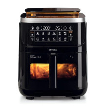 ARIETE STEAM AIR FRYER + GRILL (4636) - FRIGGITRICE AD ARIA + FUNZIONE VAPORE 100 GRADI - 7L - TOUCH CONTROL - 1700W ARI4636