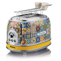 ARIETE TOASTER POSITANO EDITION (155) - TOSTAPANE ELETTRICO IN METALLO - 6 LIVELLI DORATURA - ESPULSIONE AUTOMATICA - 2 FETTE -8