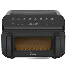 ARDES FRIGGISANA GRILL (ARFRYA12GP) - FRIGGITRICE AD ARIA 10 LT - DISPL TOUCH - 2 RESIST ARDARFRYA12GP