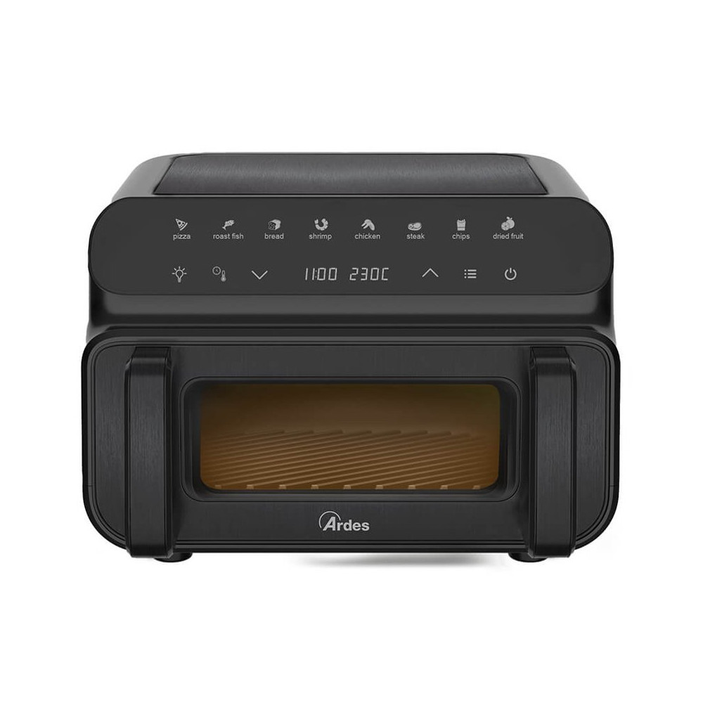 ARDES FRIGGISANA GRILL (ARFRYA12GP) - FRIGGITRICE AD ARIA 10 LT - DISPL TOUCH - 2 RESIST ARDARFRYA12GP