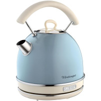 ARIETE BOLLITORE VINTAGE CELESTE (2877/05) - 1.7L - CORDLESS - BASE ROTANTE - 2000W ARI2877CE