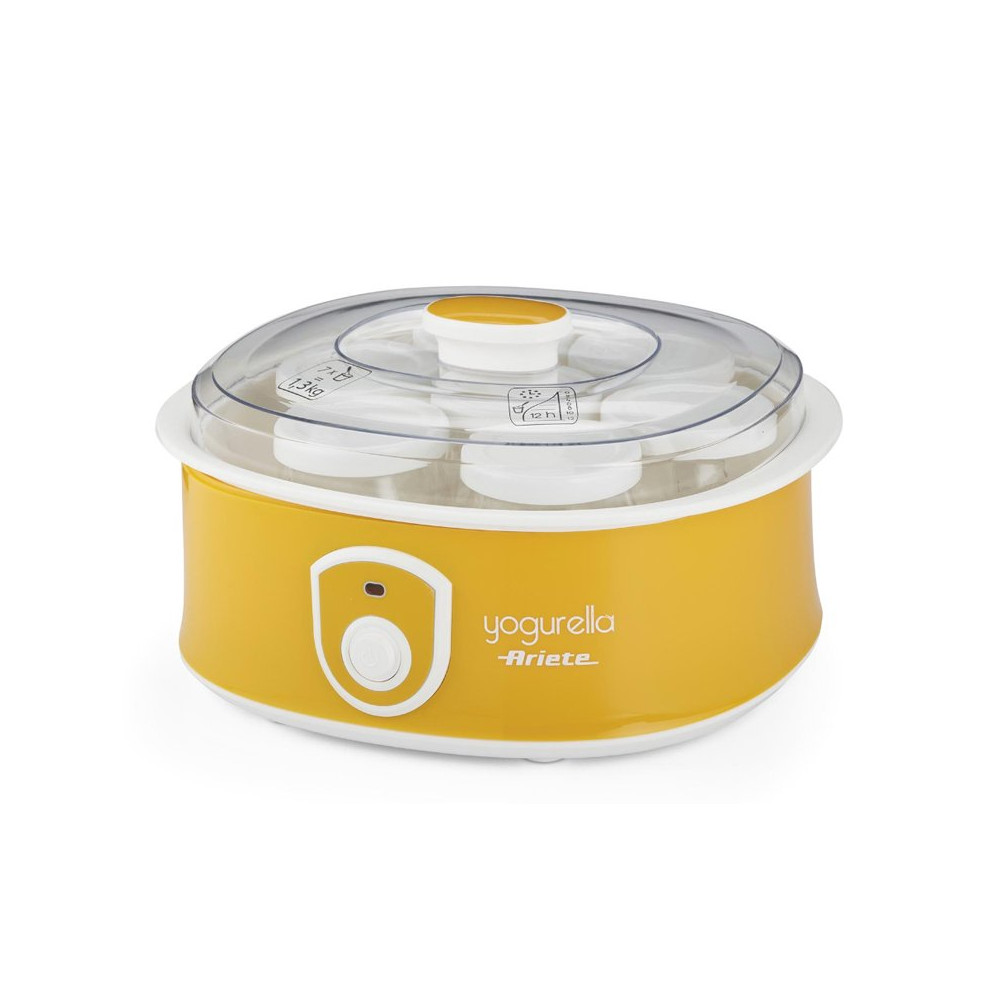 ARIETE YOGURELLA (0617) - YOGURTIERA COMPATTA - 7 VASETTI - 1,3L -20W ARI617