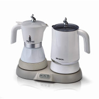 ARIETE BREAKFAST STATION (1344) - SISTEMA ELETTRICO 3 IN 1 MOKA + CAPPUCCINATORE + BOLLITORE - 500W ARI1344