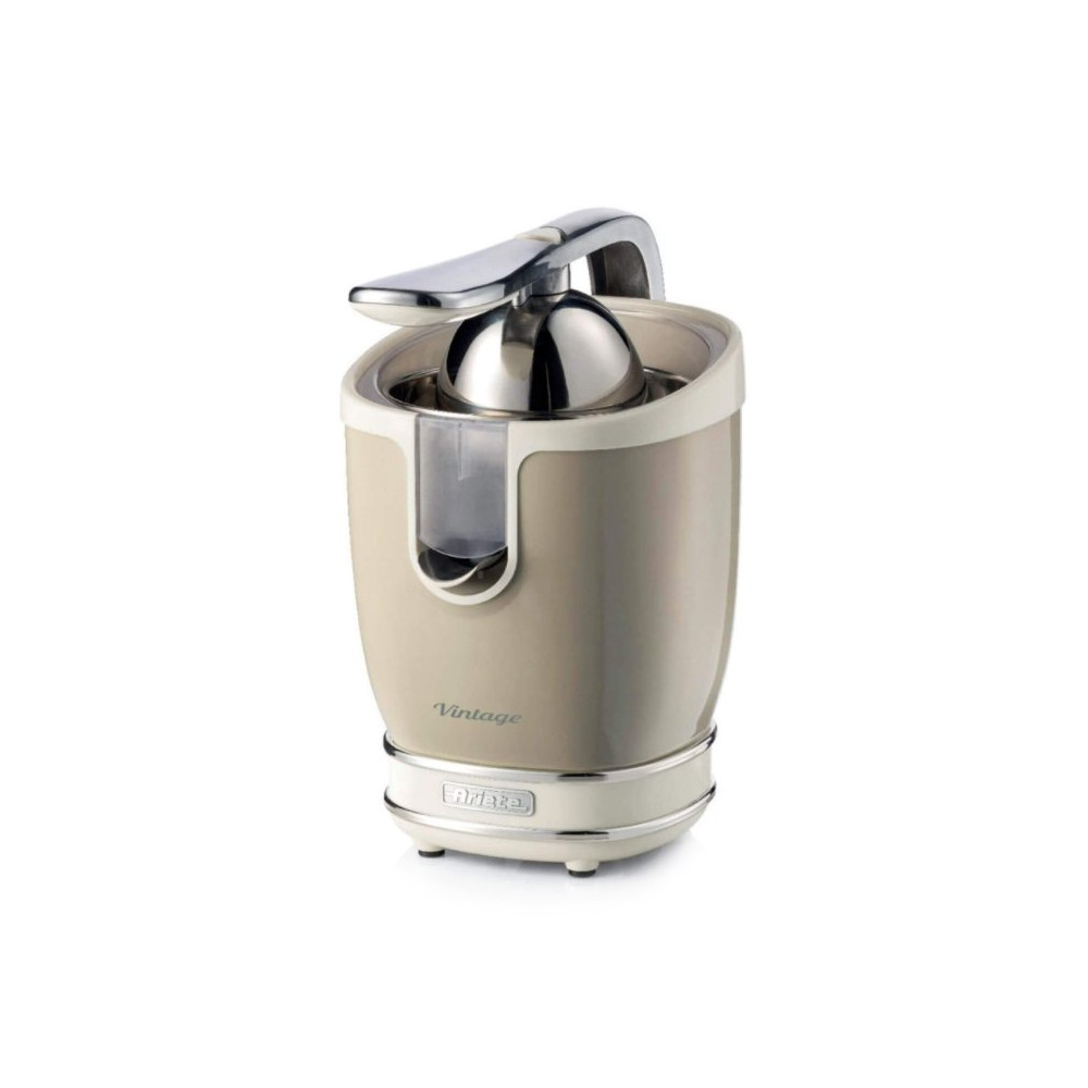 ARIETE SPREMIAGRUMI VINTAGE BEIGE (0413/03) - CHASSIS IN METALLO - 2 CONI - MOTORE SILENZIOSO - 85W ARI413BG