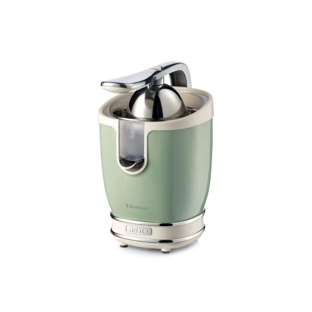 ARIETE SPREMIAGRUMI VINTAGE VERDE (0413/05) - CHASSIS IN METALLO - 2 CONI - MOTORE SILENZIOSO - 85W ARI413VE