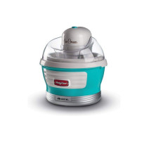 ARIETE ICE CREAM MAKER PARTY TIME (0643/01) - GELATIERA - CESTELLO REFRIGERANTE DOPPIO ISOLAMENTO - 12W - CELESTE ARI643
