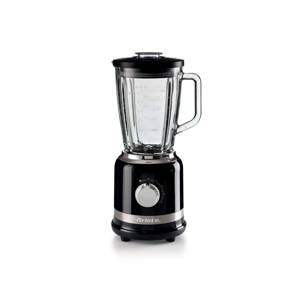 ARIETE FRULLATORE  MODERNA NERO (0585/02) - 1,5L - 4 VELOCITA'' + PULSE - TRITAGHIACCIO - 1000W ARI0585/02