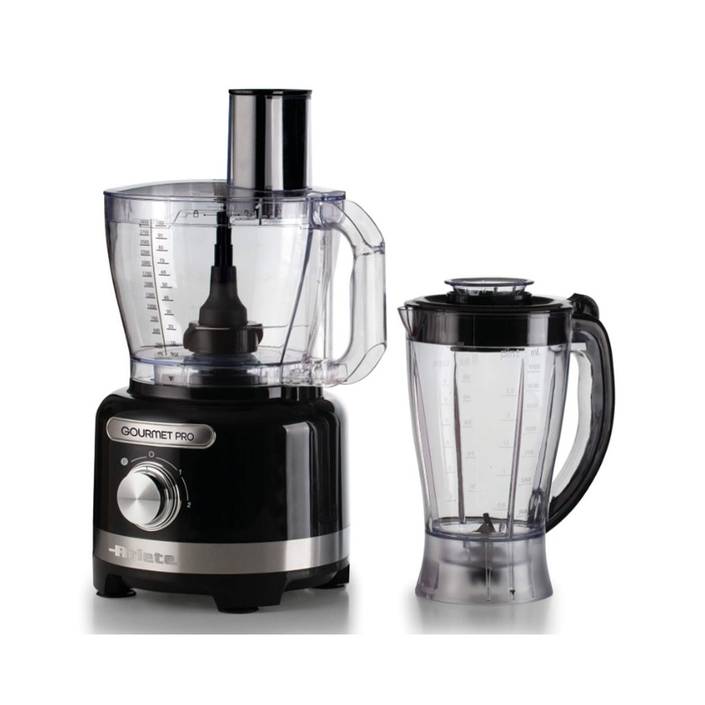 ARIETE MODERNA GOURMET PRO (NERO) (1782/02) - ROBOT DA CUCINA MULTIFUNZIONE 3 LT - 1000W ARI1782/02