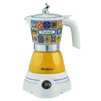 ARIETE MOKA AROMA POSITANO (1358/1P) - MOKA ELETTRICA PER POLVERE DI CAFFÈ 2/4 TAZZE ARI1358PO