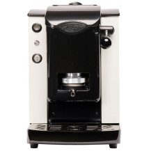 FABER SLOT PLAST LITE BIANCO / NERO (SPBIANLT) - MACCHINA CAFFE A CIALDE - TERMOREGOLATORE 95 GRADI FABSPBIANLT