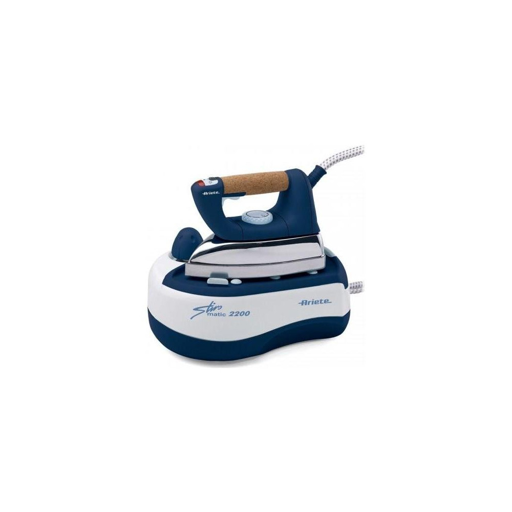 ARIETE STIROMATIC 2200 (6257/01) - FERRO DA STIRO CON CALDAIA - PIASTRA ALLUMINIO - COLPO VAPORE 80 GR/MIN - 2000W ARI6257