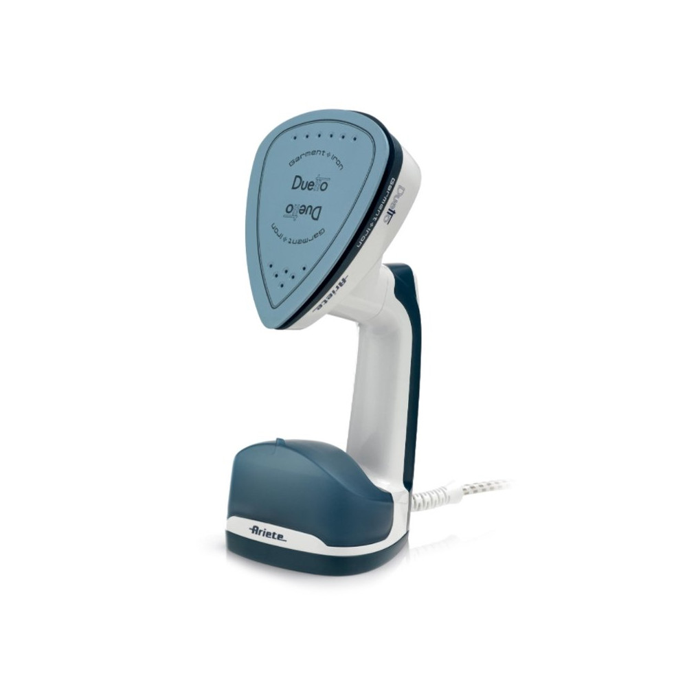 ARIETE DUETTO GARMENT IRON (6246) - FERRO DA STIRO VERTICALE TRASFORMABILE IN ORIZZONTALE - PIASTRA CERAMICA - COLPO VAPORE 18 G