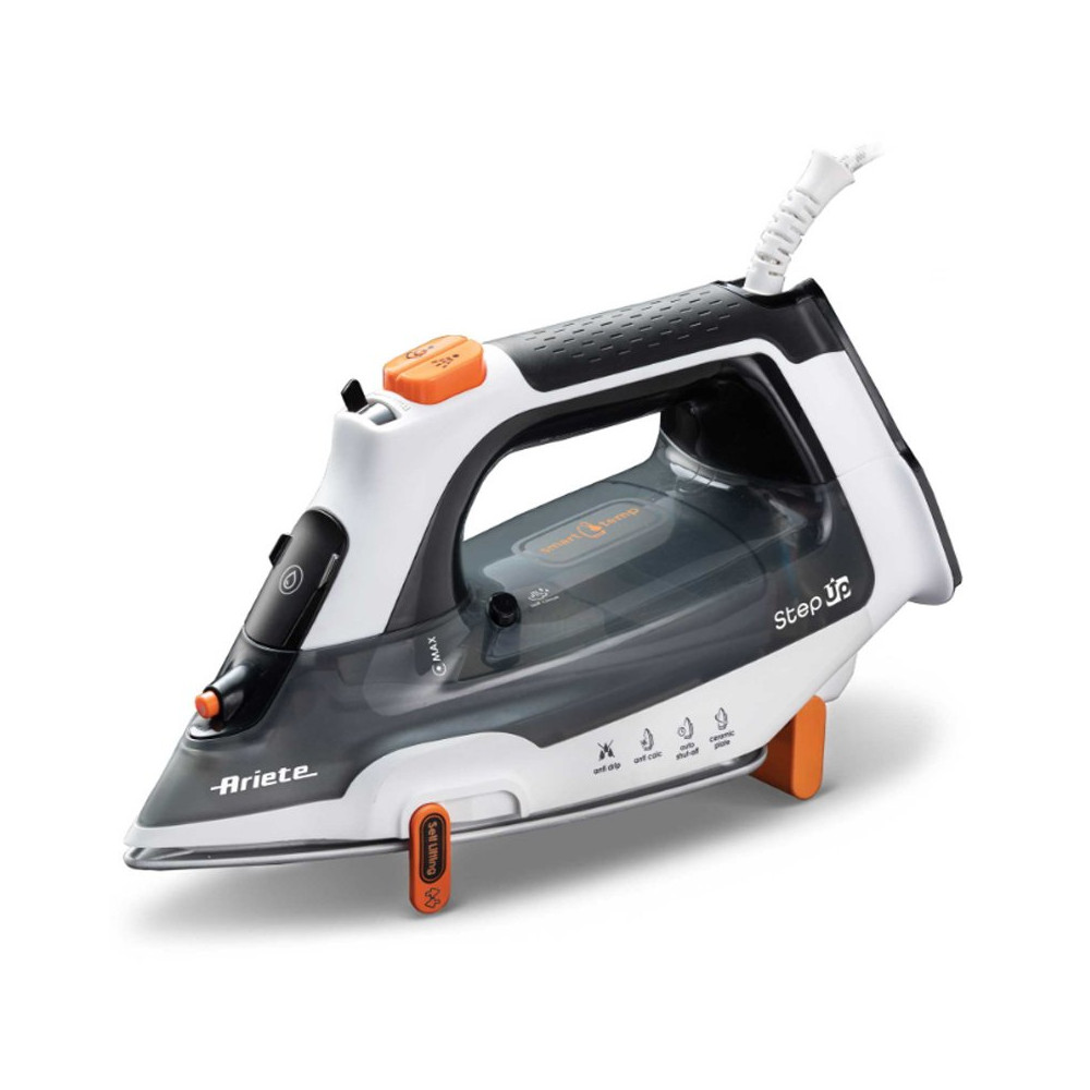 ARIETE STEP UP (6190/00) - FERRO DA STIRO - PIASTRA IN CERAMICA - SOLLEVAMENTO AUTOMATICO DA TAVOLO A FINE STIRATURA ARI6190