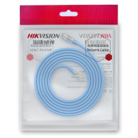 HIKVISION DS-1NP6ADL0-BL-1MT - CAVO LAN U/UTP  WITH 50U GOLD PLATED RJ45 PLUG - 1M - BLUE HIKDS-1NP6ADL0-BL-1M