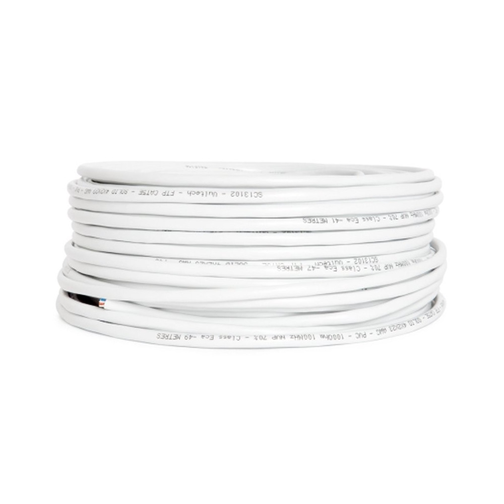 VULTECH SC13102-100 - CAVO ETHERNET FTP MATASSA CAT. 5E - BIANCO - 100 M VULSC13102-100